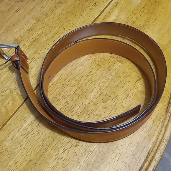 Magnanni Spanish Men's Tan Leather Belt - Picture 11 of 16